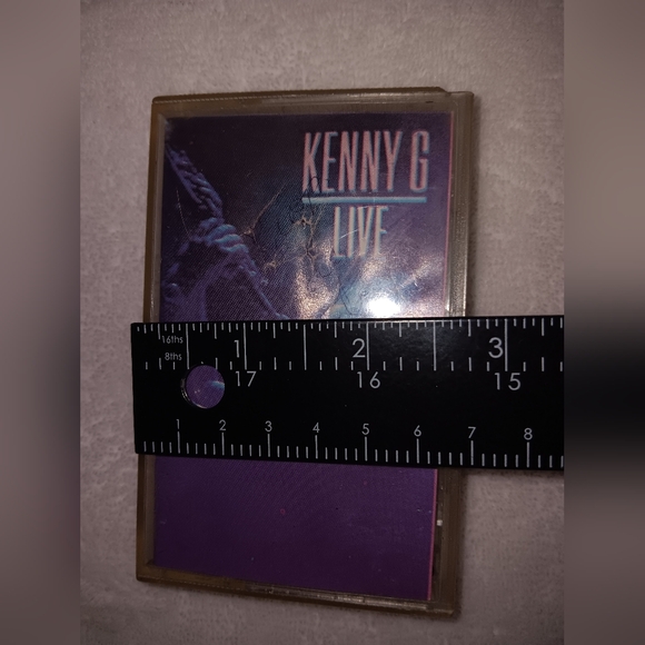 Vintage 80s Smooth Jazz Kenny G Live Cassette Pre-owned - Picture 4 of 7